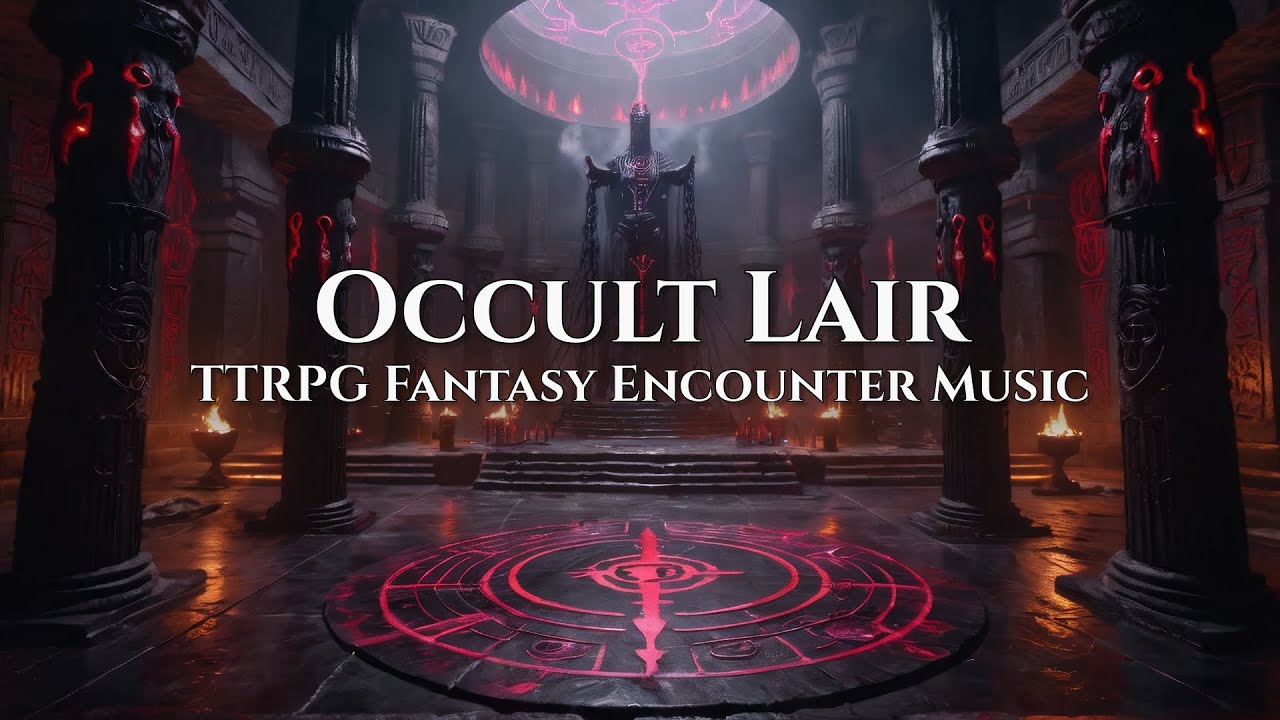 🕯️ The Ritual Is Almost Complete... Stop Them — Occult Combat Music for D&D & TTRPG (1 Hour)