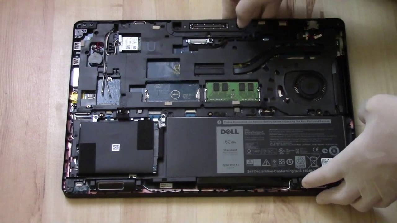 Dell Latitude E5570 - How to remove battery | ITFroccs.hu