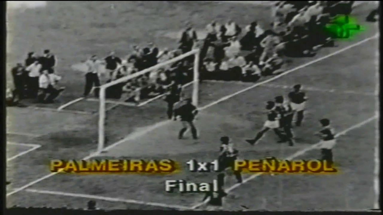 Palmeiras 1x1 Peñarol - Libertadores 1961