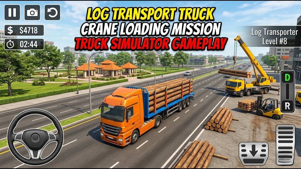 Long Transport Truck Simulitor Gamepaly Videos | Kids Fun Gameplay #KidsGaming #SimulatorGame #2
