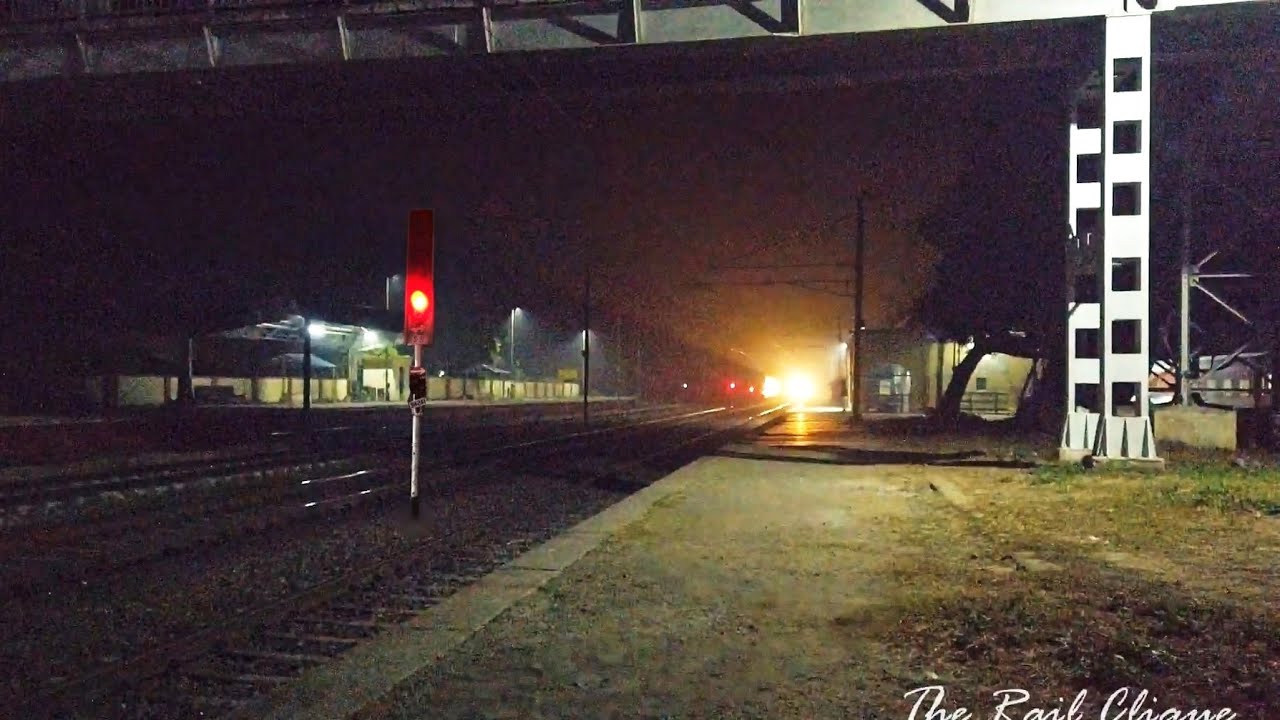 Night attack by Bihar Sampark Kranti  and Gorakhpur Humsafar at 130 kmph
