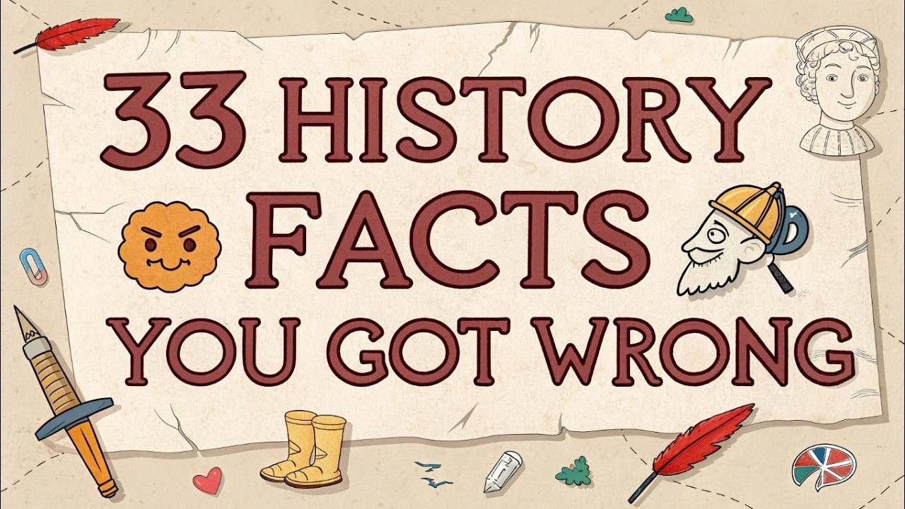 33 Things Your History Textbook Got Completely Wrong