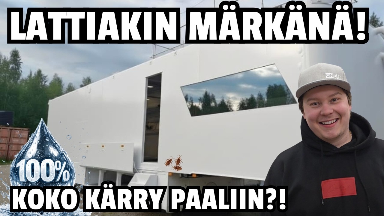LATTIAKIN TÄYSIN MÄRKÄNÄ - MOTORHOME OSA 3