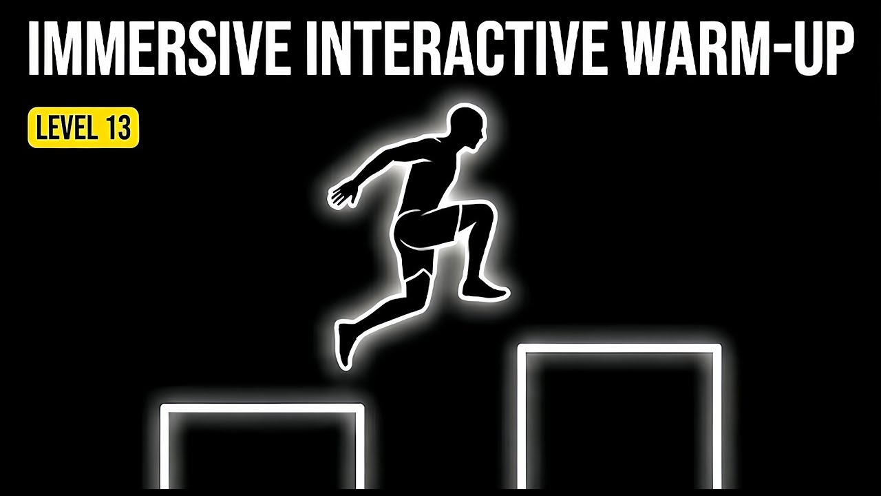Immersive Interactive Warm-Up #13 | Dual Awareness Reaction Drill