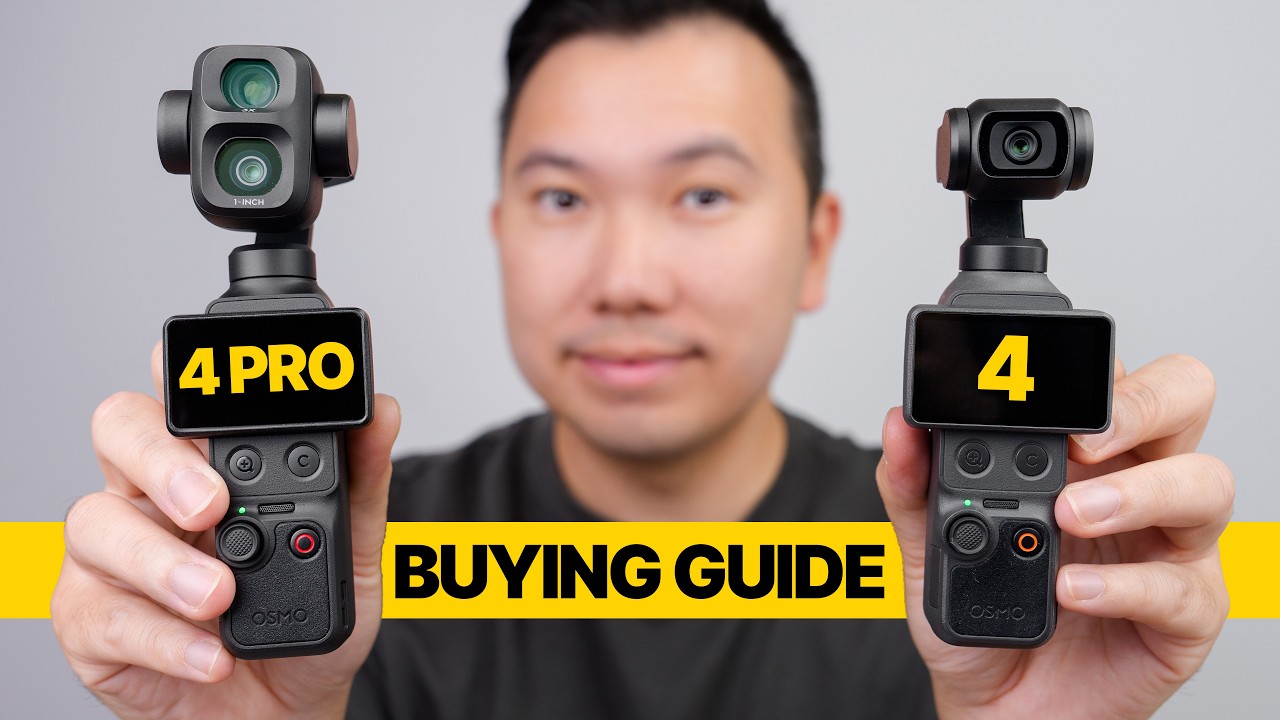 DJI Osmo Pocket 4 Pro VS Pocket 4: Which Should You Buy?