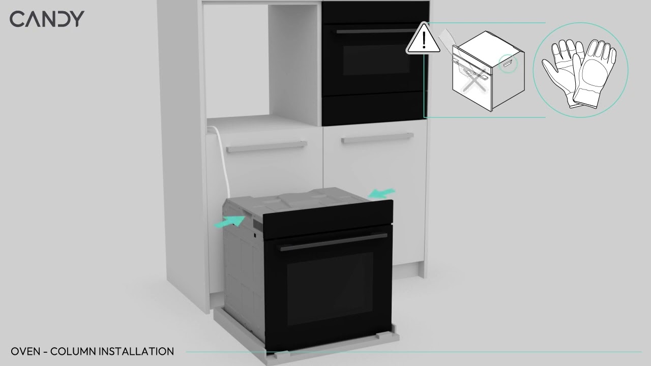 Candy | Discover how to install your oven - Video guide