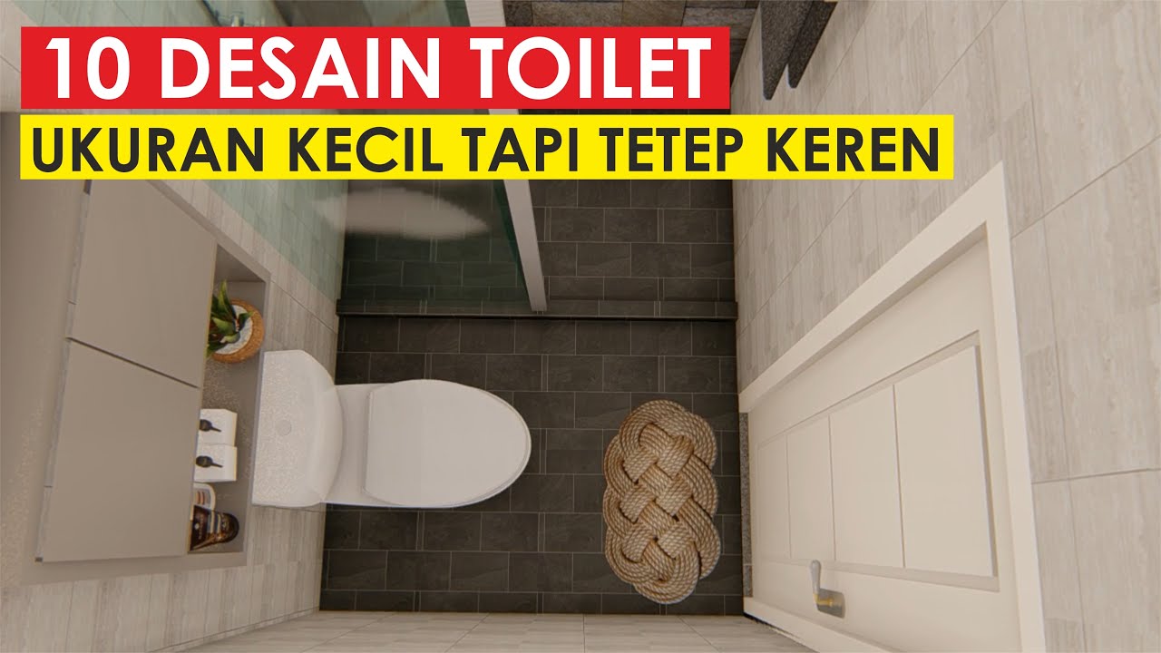 10 Desain Toilet Minimalis Modern