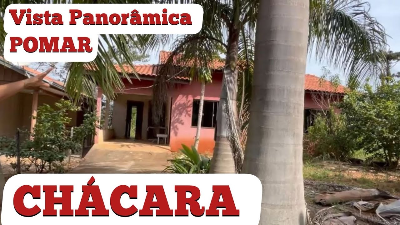 CHÁCARA COM CASA GRANDE VISTA PANORÂMICA R$229mil