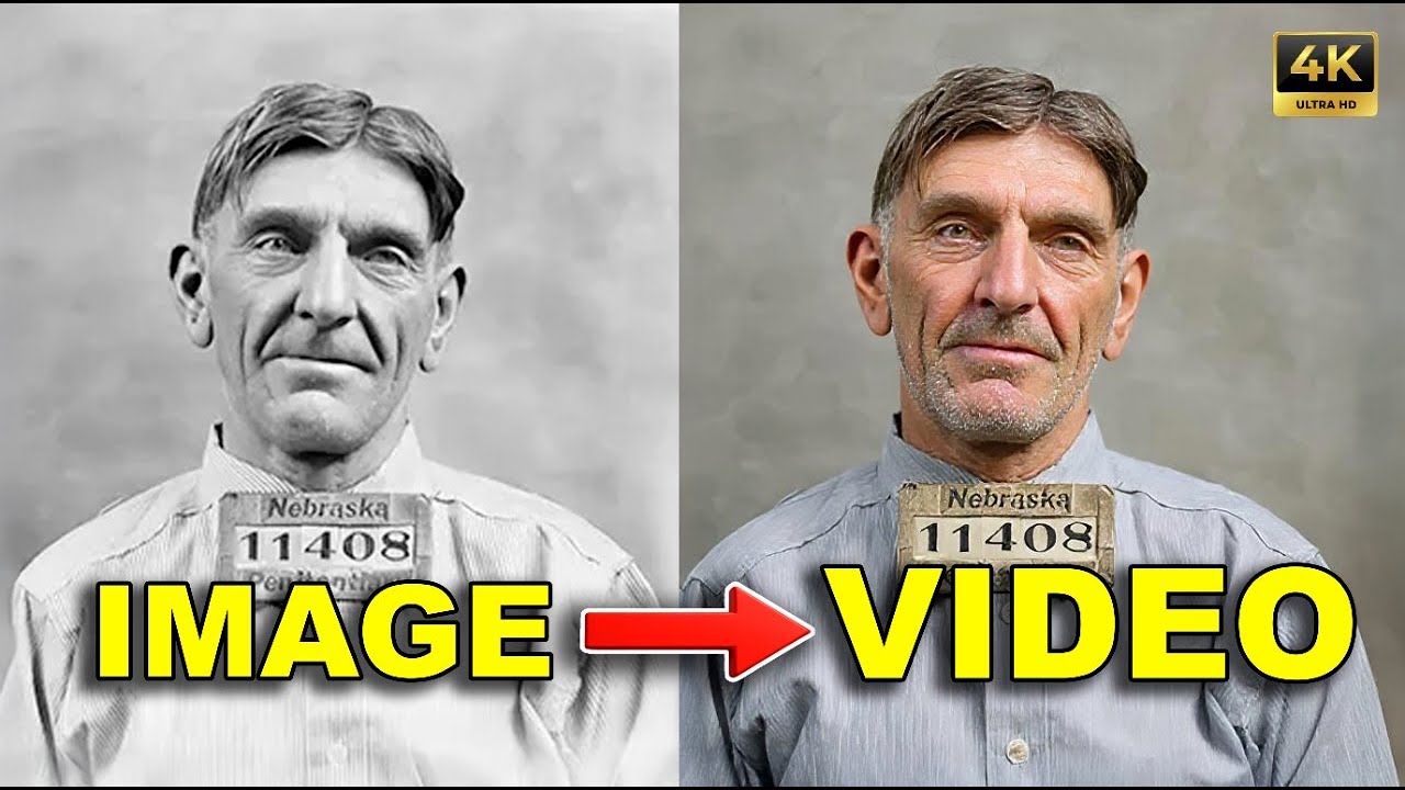 🌵 WILD WEST OUTLAWS BROUGHT TO LIFE: Revived Mugshots (1860s-1910s) - Part 1