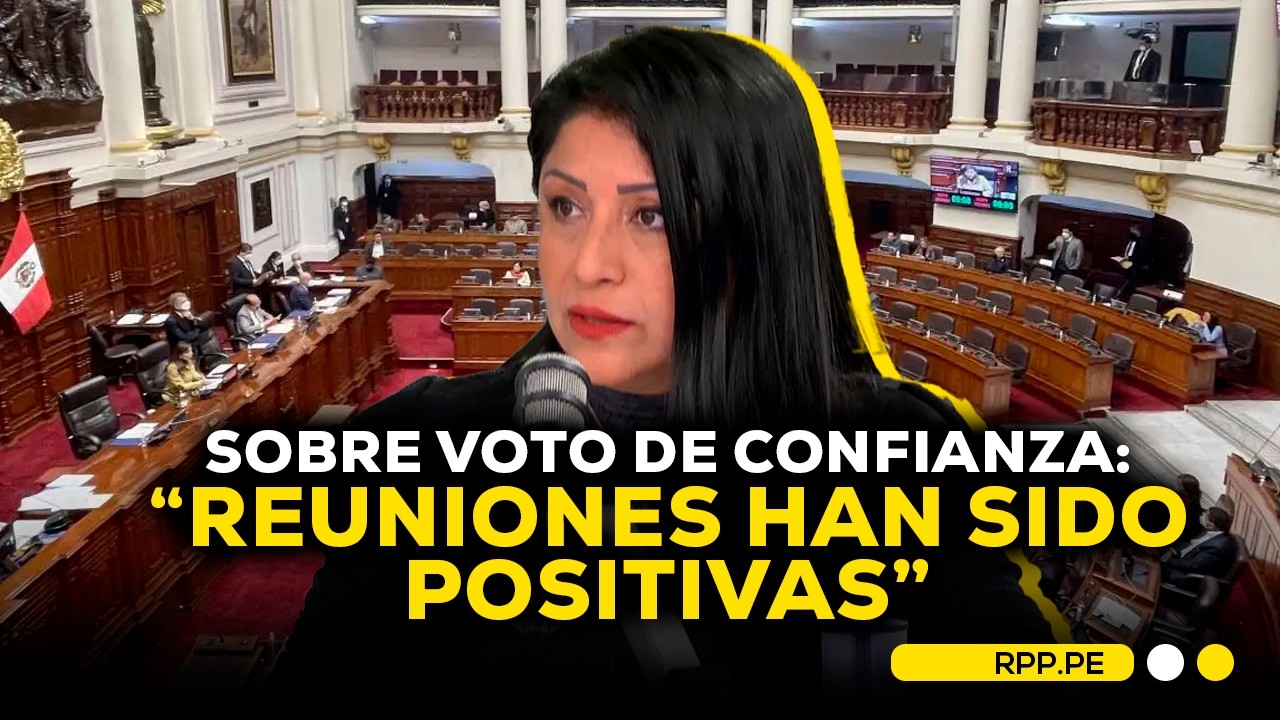 PREMIER MIRALLES SOBRE EL PRÓXIMO VOTO DE CONFIANZA: 