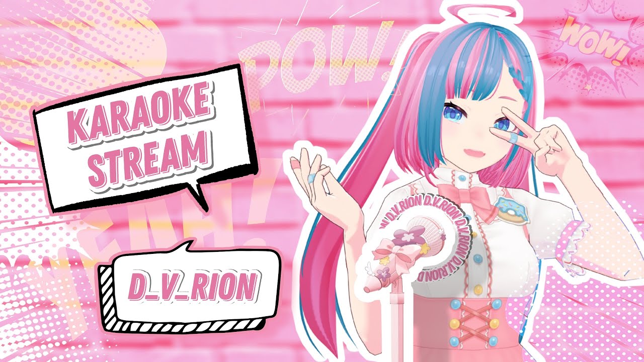 【KARAOKE】Мой первый караоке-концерт ฅ(^◕ᴥ◕^)ฅ【d.v.rion】