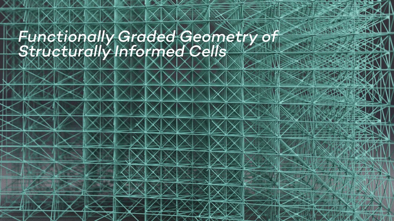 Functionally Graded Geometry of Structurally Informed Cells