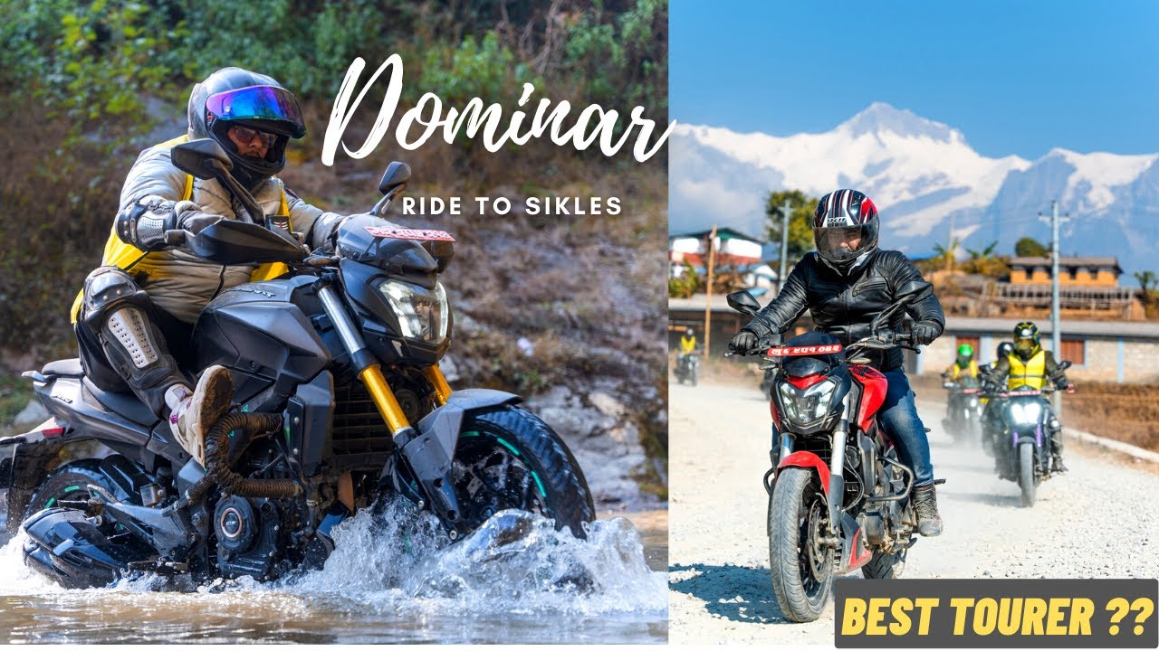 | DOMINAR RIDE TO SIKLES 🇳🇵 | OFFROAD RIDE & REVIEW | AKR