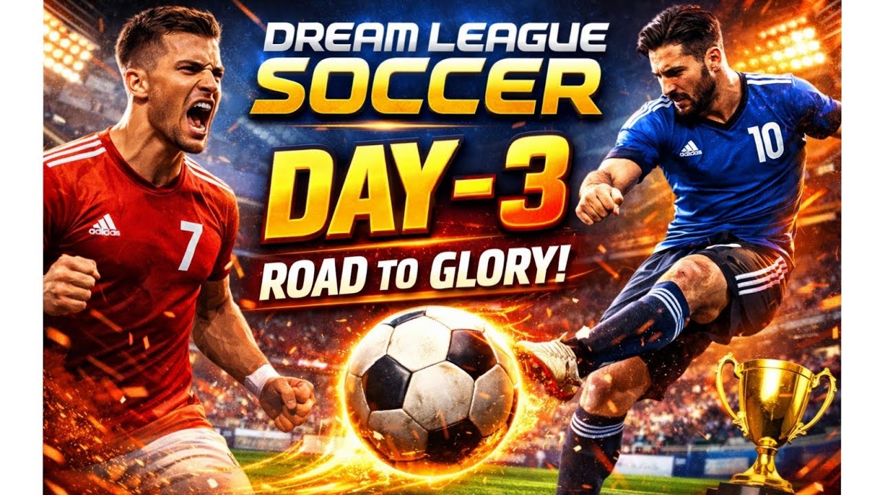Day-3 Fabruary Cup🏆 Dream League Soccer 2026 LIVE🔥⚽
