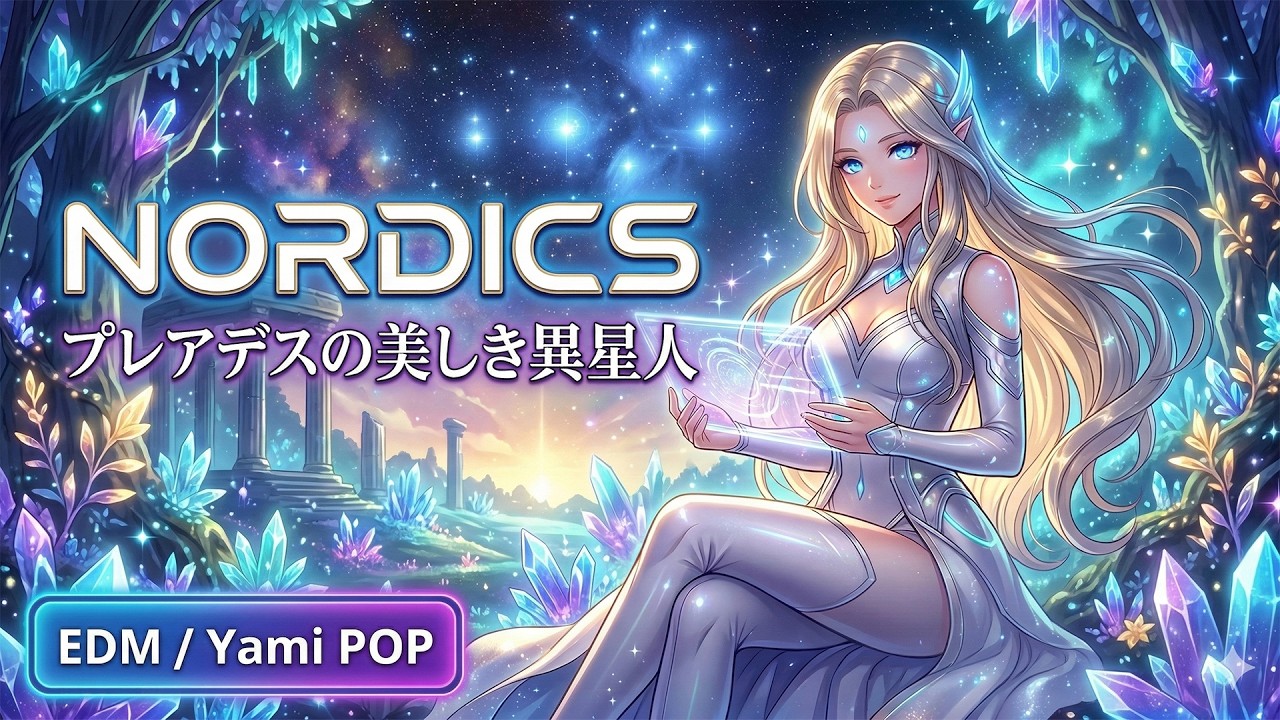 ヤミポップ×EDM】Nordics - プレアデスの美しき異星人【オリジナルMV】