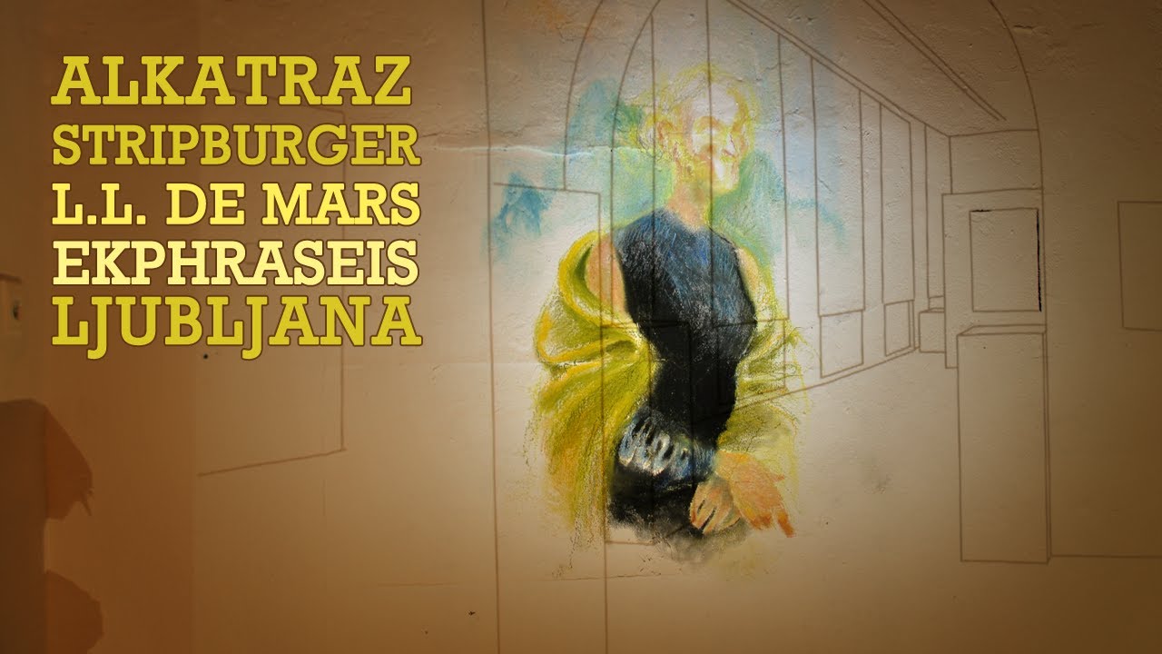 Ekphraseis - Une exposition - L.L. de Mars pour Stripburger - Alkatraz Galerija, Ljubljana, 2025