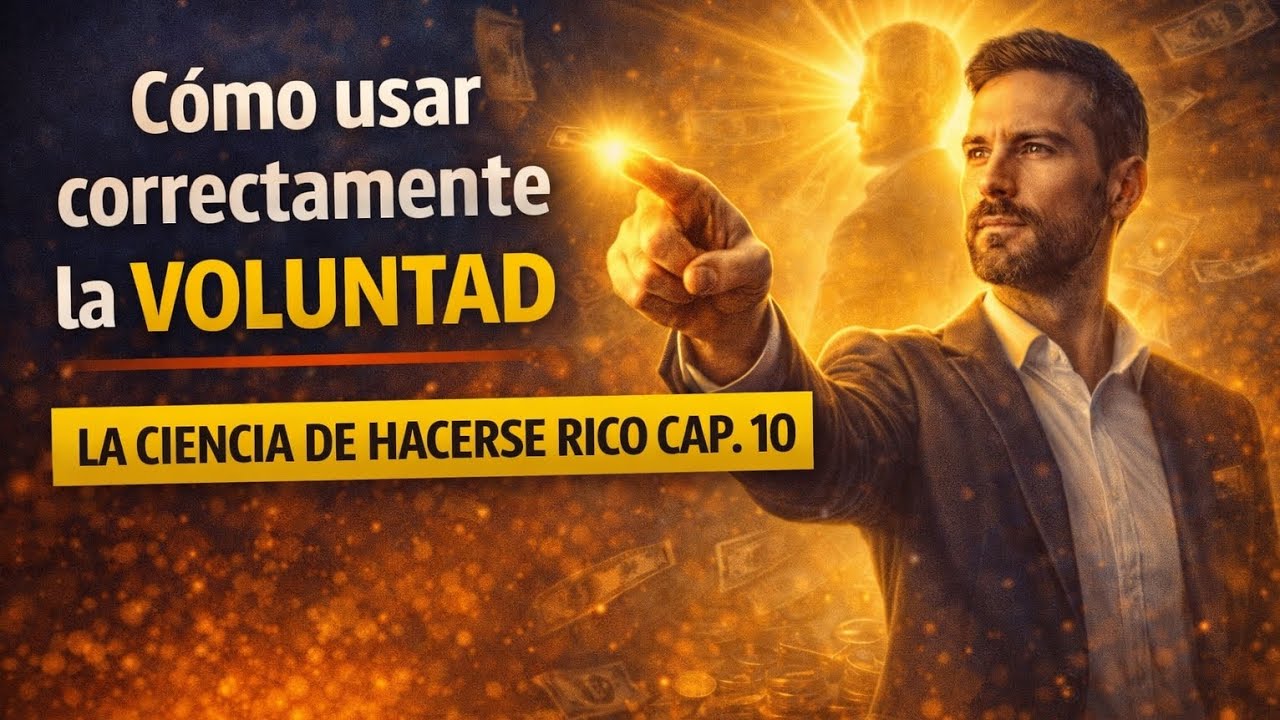 Estás usando mal tu voluntad (y por eso no avanzas) | La Ciencia de Hacerse Rico Cap. 10