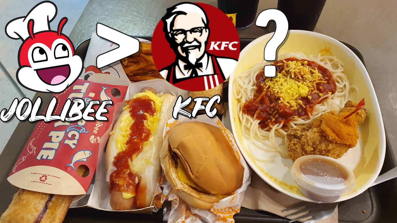 Is Jollibee Chickenjoy BETTER Than KFC?! | Ordering EVERYTHING on Jollibee's Menu | Cebu Philippines
