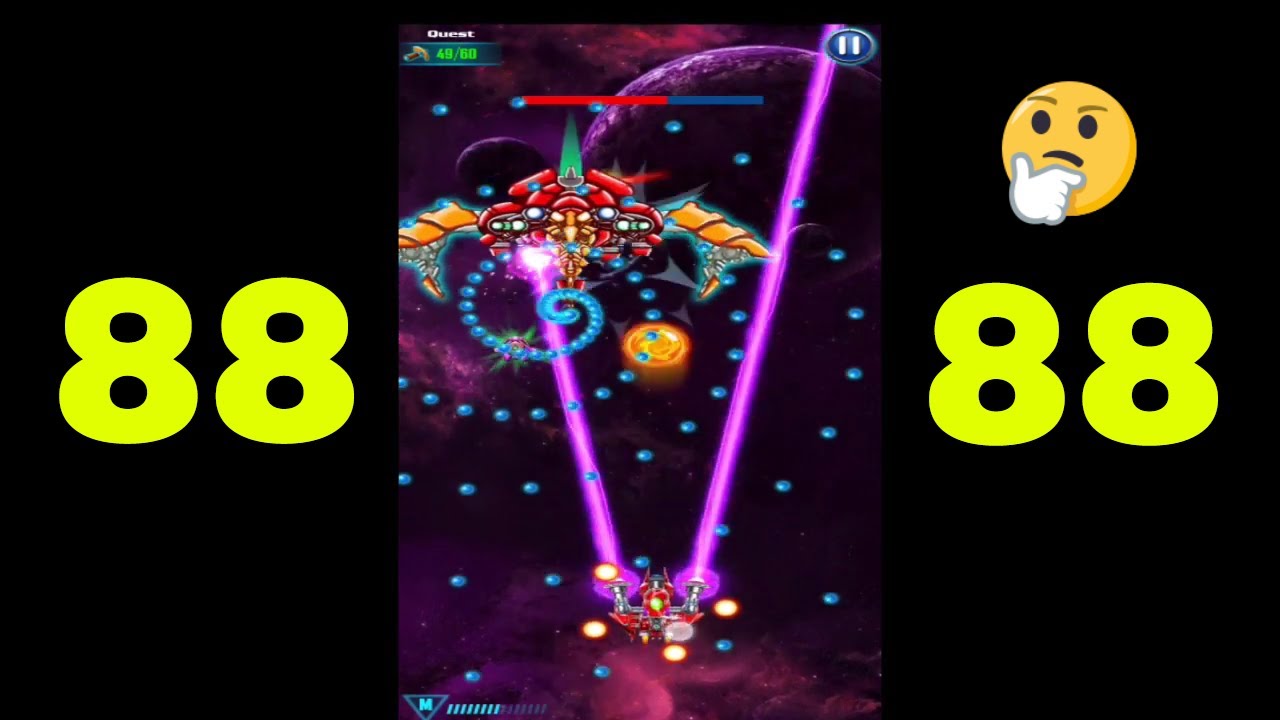 Galaxy Attack Alien Shooter Level 88 / Boss 22 Kratacean