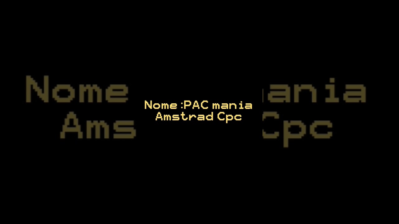 amstrad Cpc block Town 