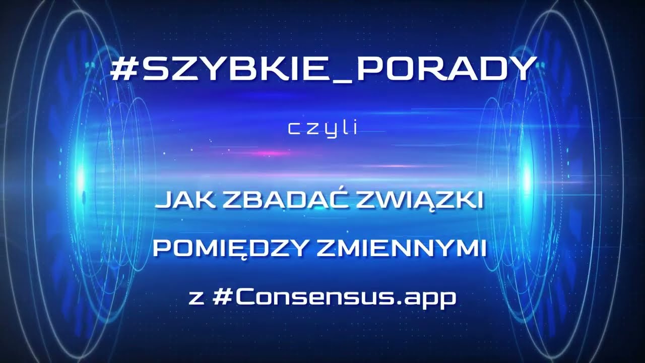 Jak zbadać związki pomiędzy zmiennymi z #Consensus.app?