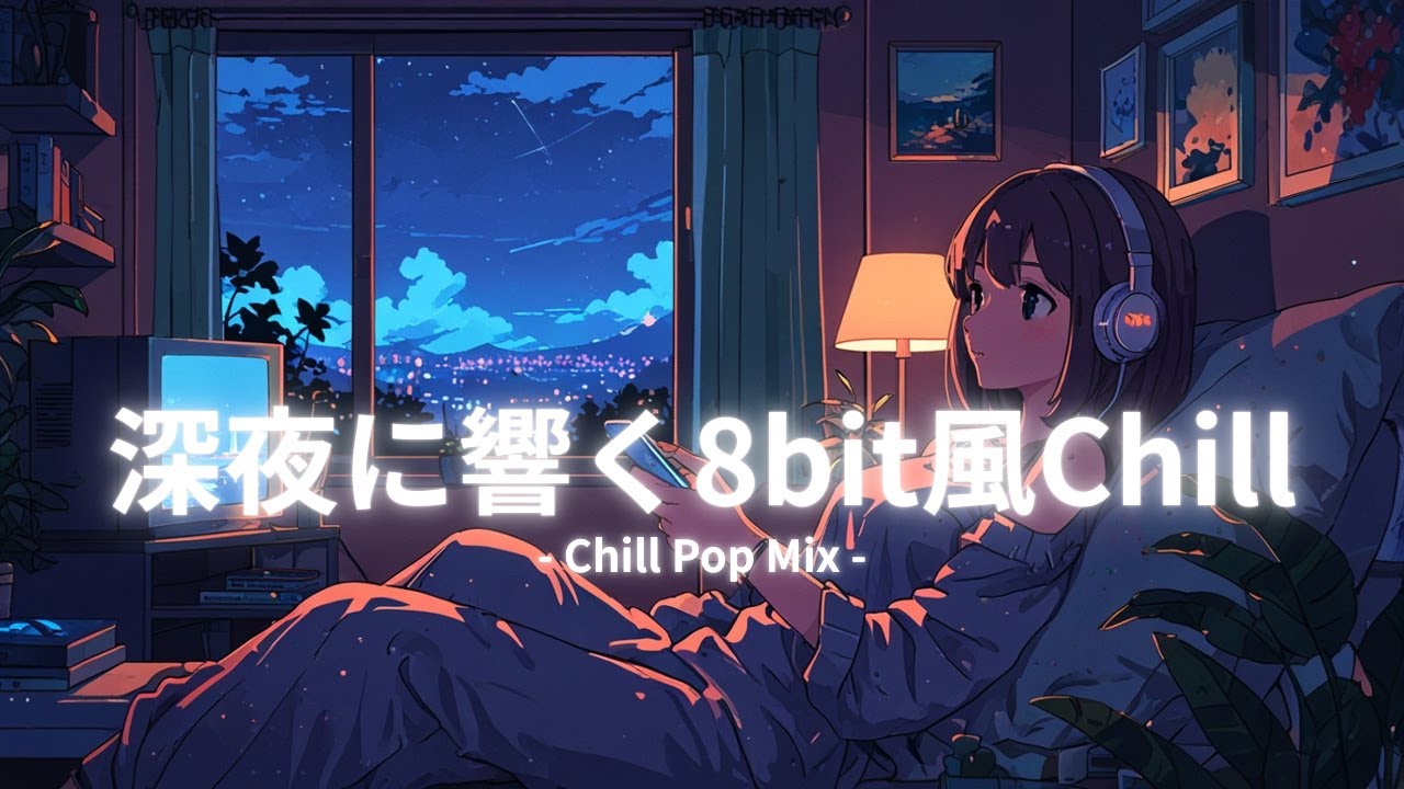 【洋楽】深夜に響く8bit風Chill | Late Night Echoes – 8bit Style Chill Pop