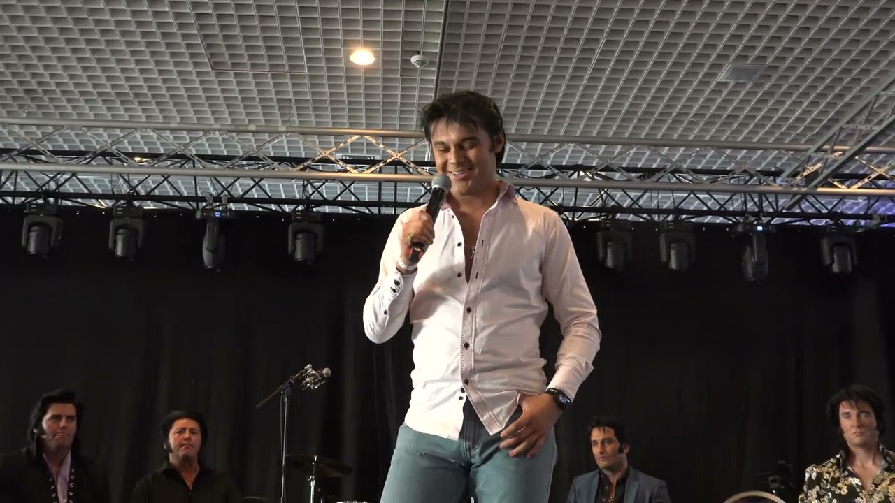 Arron Walker European Elvis Champion Gospel Show 2.Elvis Weekend Luxembourg 7/8/10-2022