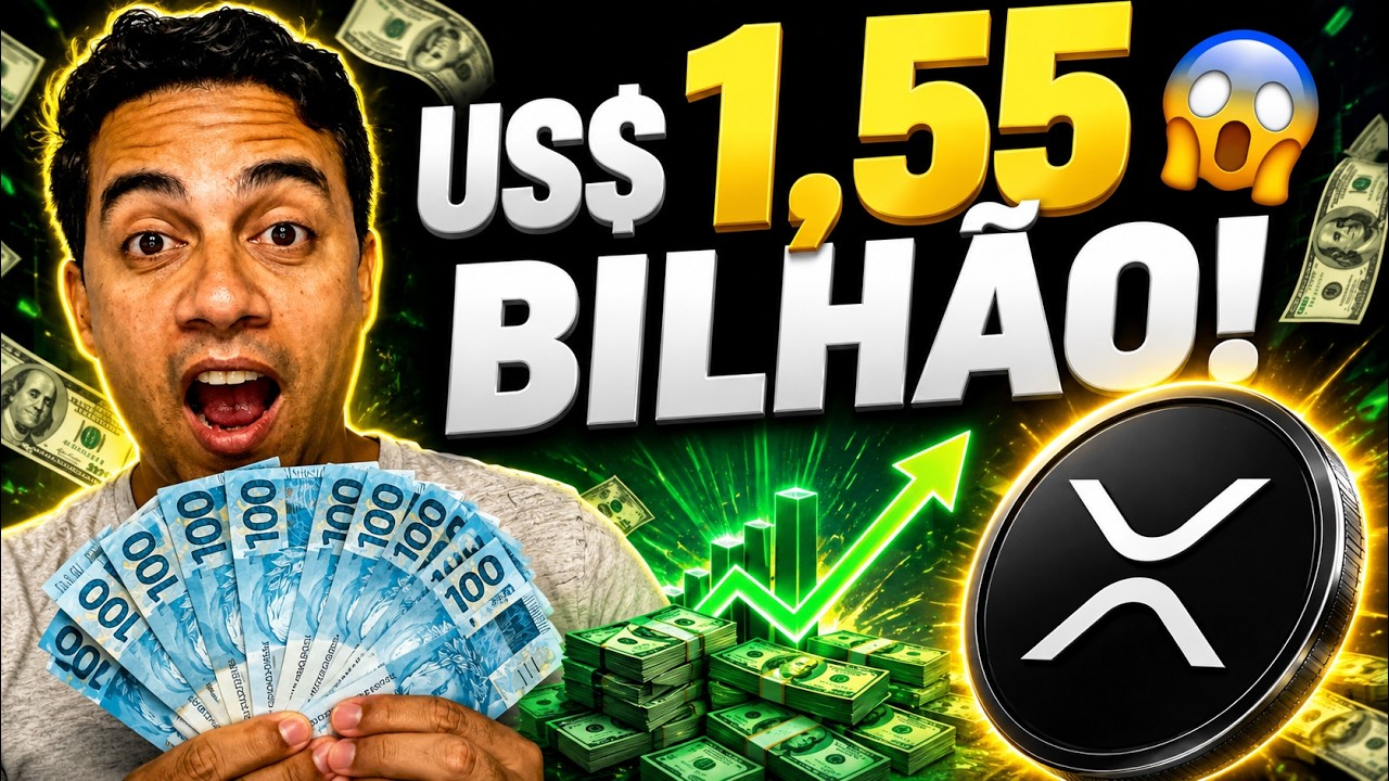 🚨 XRP EXPLODE 70%! US$ 1,55 BILH&Atilde;O ACABA DE ENTRAR NOS ETFs!