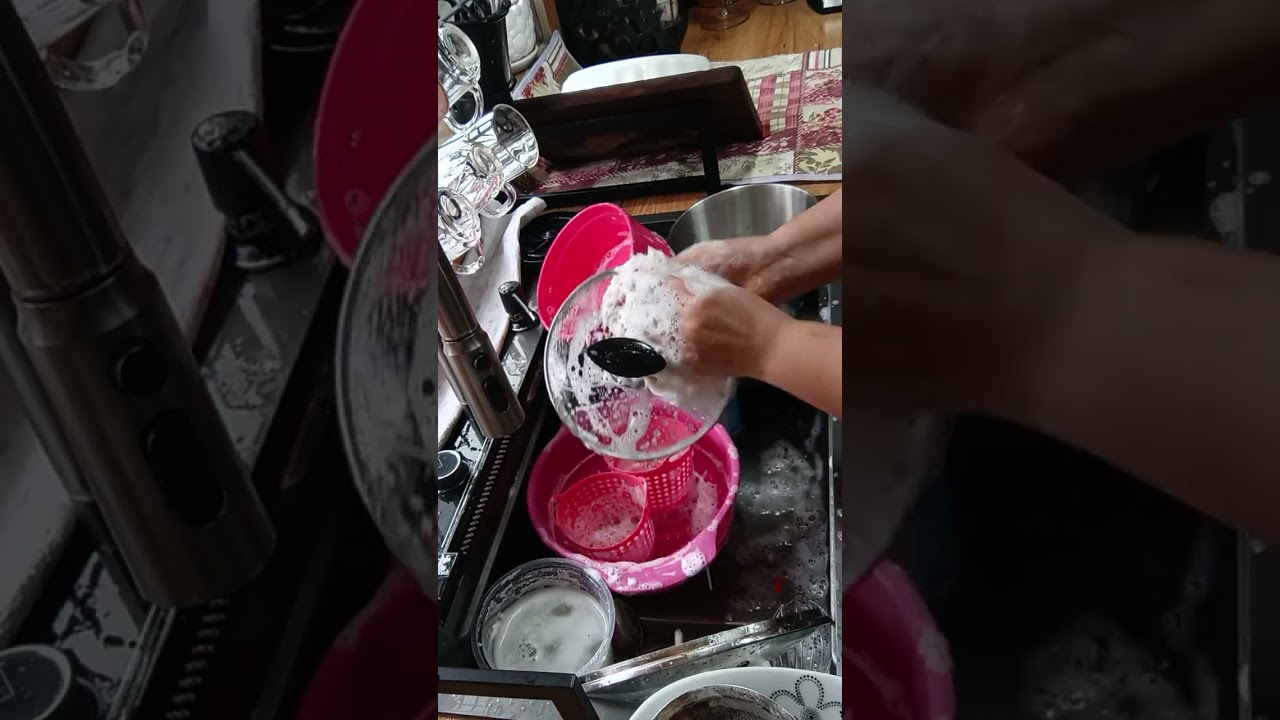 Ultimate Glass & Plate Reset 🍽️✨ | Calm Kitchen Cleaning ASMR