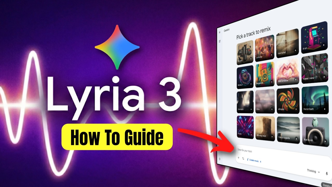 Google Lyria 3: Создание высококачественной дополнительной музыки стало проще простого!