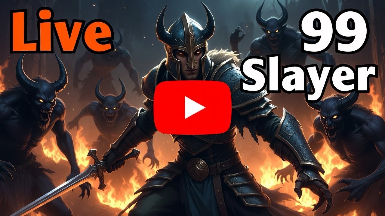 🗡️ 77 → 99 Slayer LIVE All-Nighter! Cannon + Full Slayer Grind 💥 OSRS Maxing Series