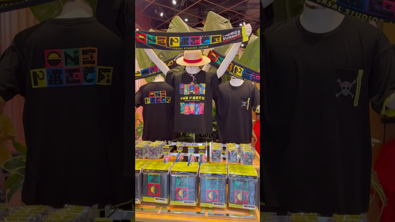 ONE PIECE Merchandise at Universal Studios Japan in 2024