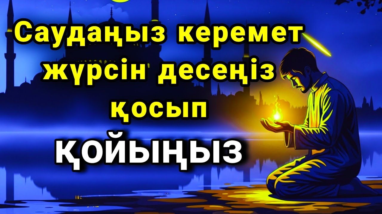 ✨🤲 САУДАҢЫЗДЫ БЕРЕКЕЛІ ЕТЕТІН ДҰҒА/САУДА ДҰҒАСЫ!!!