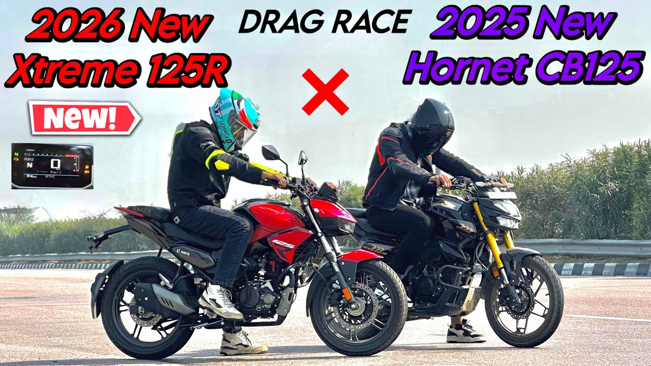 2026 Xtreme 125R vs Honda Hornet CB125 Drag race Xtreme #hero ￼￼