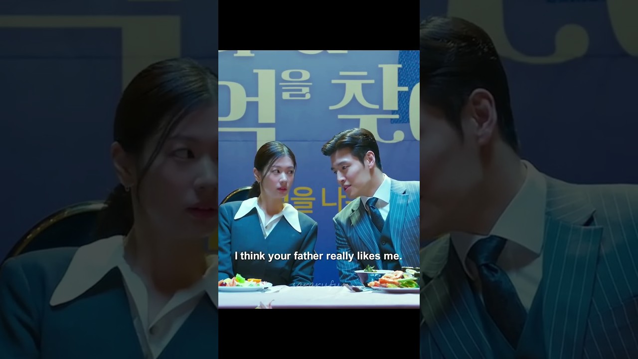 When father-in-law is sending mixed signals 😘😅 #shorts #kdrama #kanghaneul #jungsomin funny
