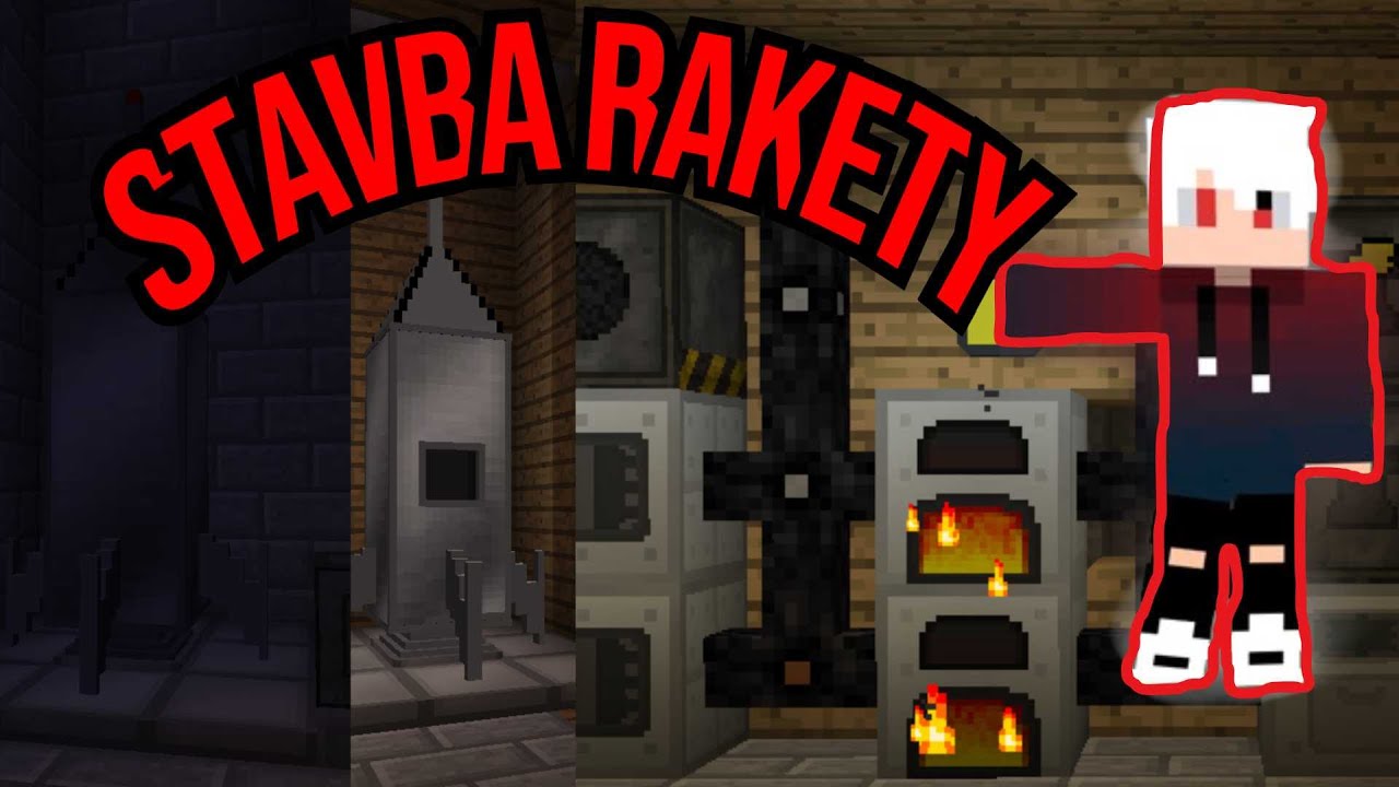 STAVBA RAKETY – nový PC. #4 🤩(#minecraft  )