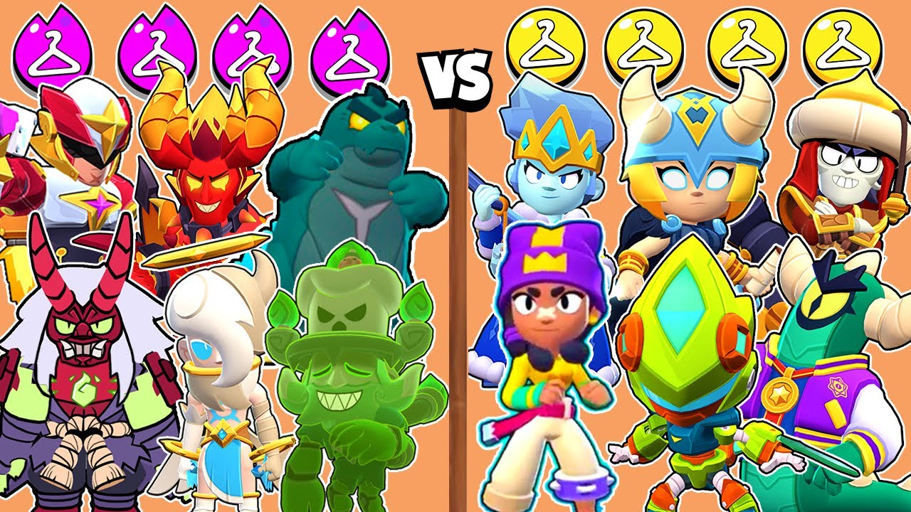 HYPERCHARGE SKIN vs LEGENDARY SKIN | WHICH IS BETTER? | BRAWL STARS