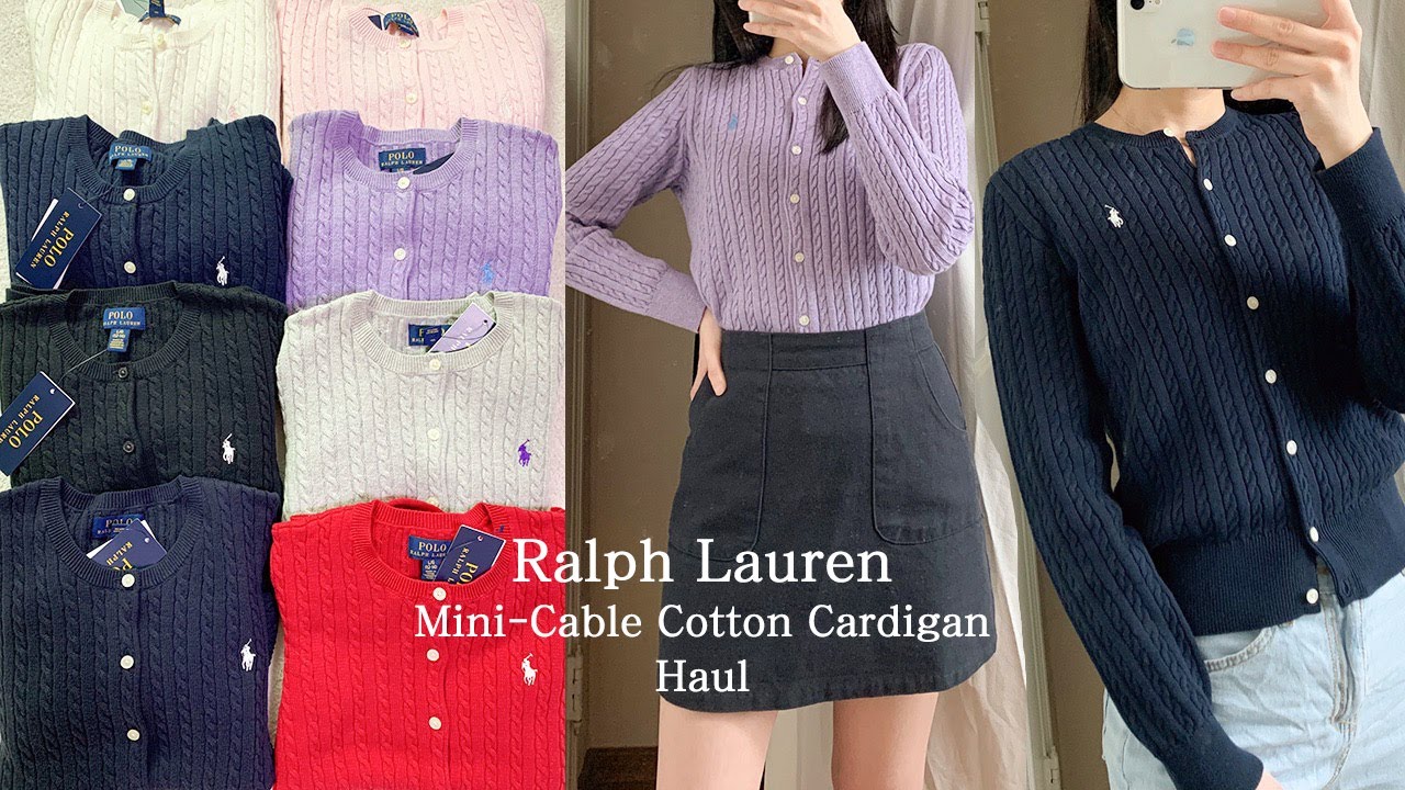 미국 폴로 직구 🛍 폴로 걸즈 가디건  8가지 컬러 하울 / L, XL 사이즈 추천 / 가품 구별 팁