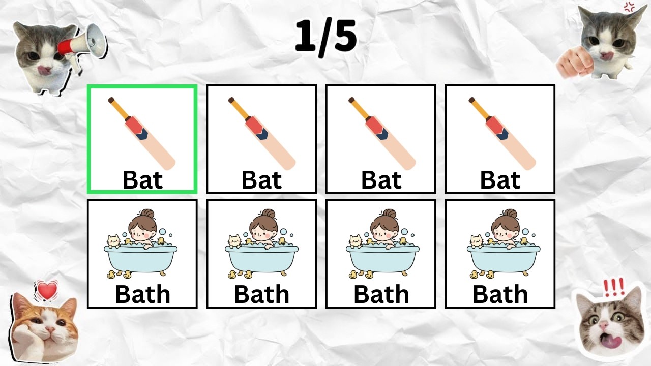 Say The Word On Beat Challenge | Level 1 - 5 | Level Very Easy to Impossible Part 35