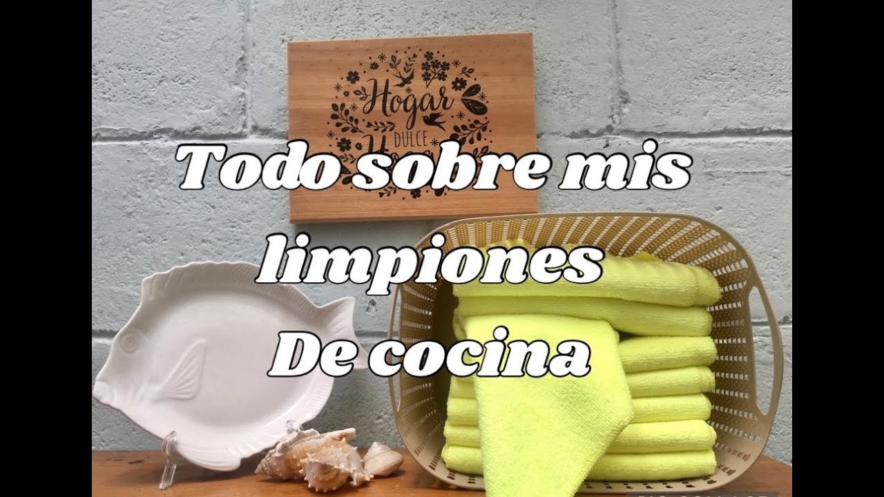 Cómo lavar los limpiones o trapos de cocina / Todo sobre los trapos de cocina / limpia conmigo