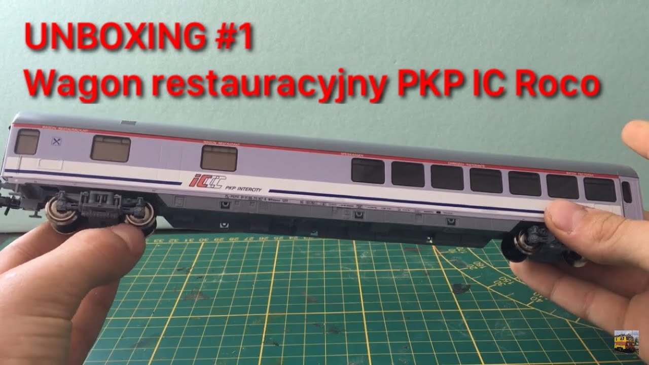 UNBOXING #1 Wagon restauracyjny Roco PKP Intercity