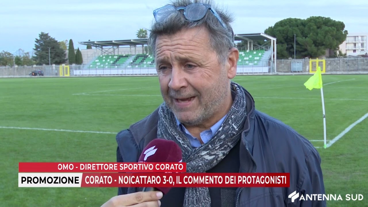 2 NOVEMBRE 2025 - PROMOZIONE. CORATO - NOICATTARO 3-0, IL COMMENTO DEI PROTAGONISTI