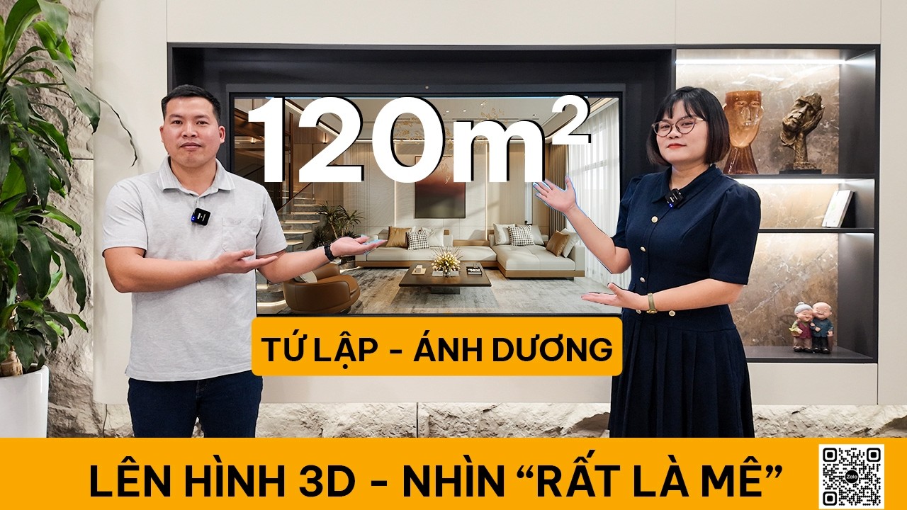 Thiết kế 3D căn Tứ lập Ánh Dương Vinhomes Ocean Park 3 | Nội Thất Hoàng Gia