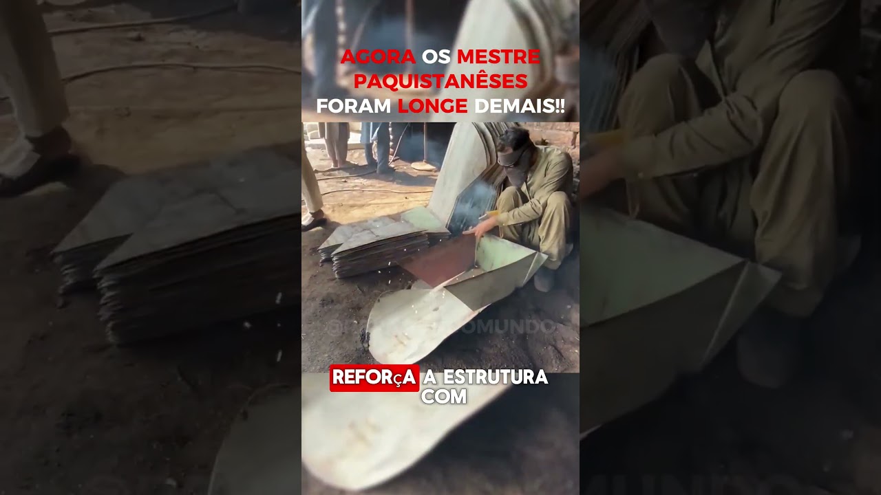 🔨👑 O mestre paquistan&ecirc;s HUMILHA a ind&uacute;stria moderna!   #paquist&atilde;o #curiosidades