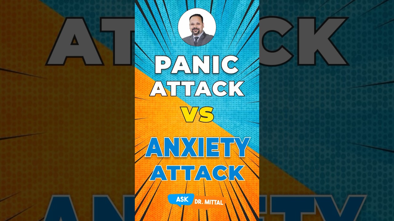 Anxiety Attack vs Panic Attack #anxiety #panicattack #anxietyattack