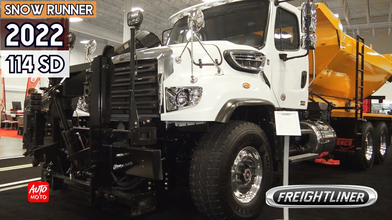 2022 Freightliner 114 SD Snow Runner - Exterior Walk-around - ExpoCam 2021