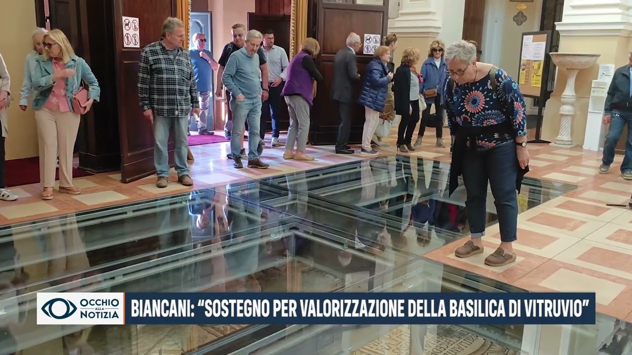 Biancani: “Sostegno per valorizzazione Basilica di Vitruvio