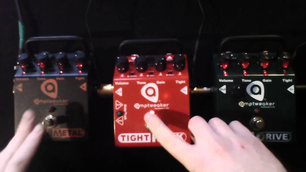 Amptweaker Bass Tightdrive - Tightrock - Tightmetal - BASS Demo