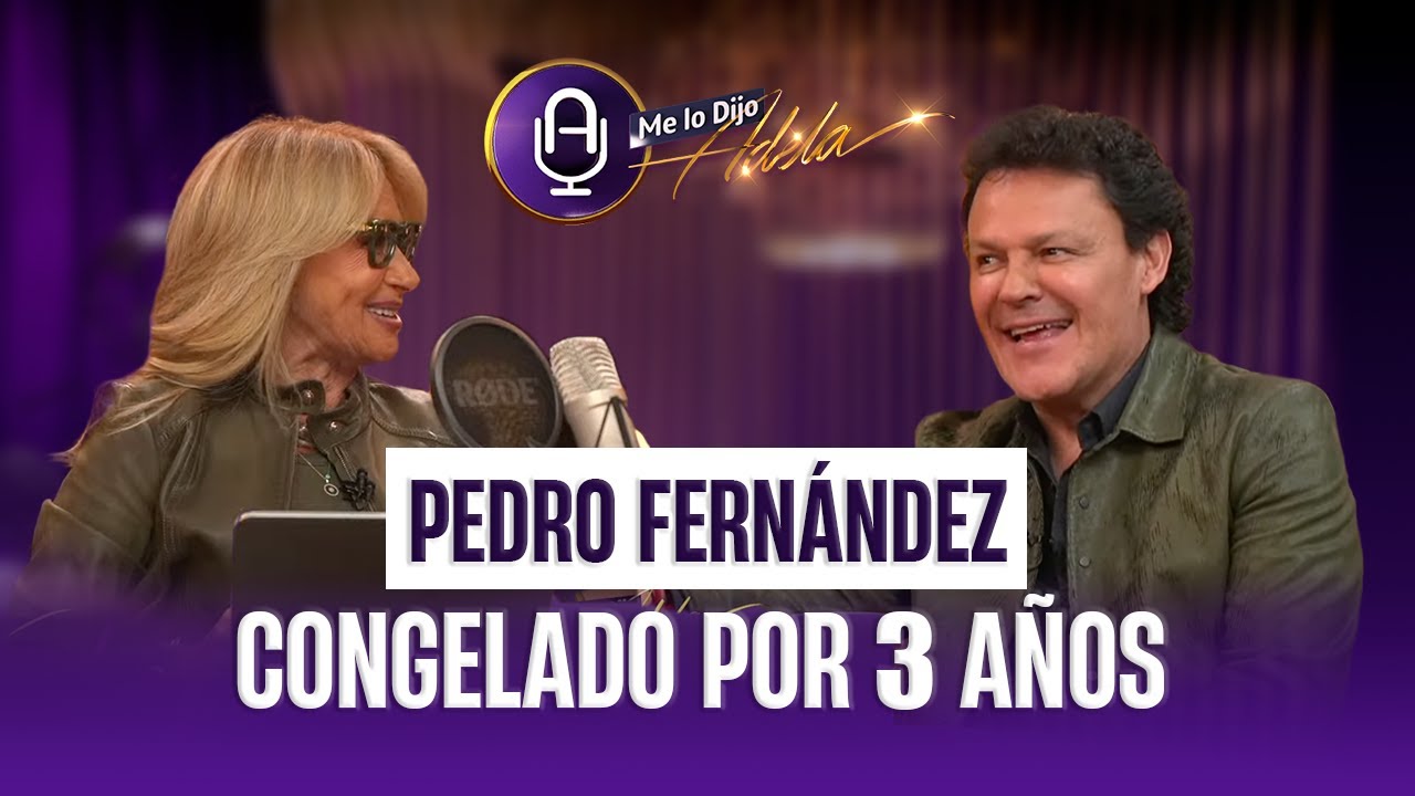 EXCLUSIVA: Pedro Fernández se ABRE como nunca con ADELA MICHA | MLDA