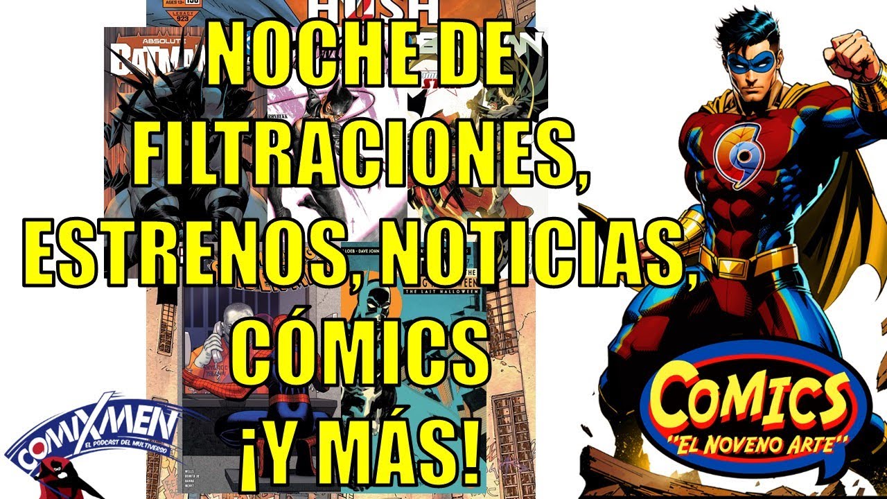 Noche de Hablar de Cómics, Películas, Videojuegos, Series ¡Y Más!